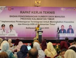 Rakertek BPSDM Kaltim 2025 Digelar, Sekda Sri: ASN Harus Adaptif dan Unggul di Era Digital