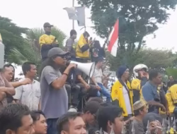 Ribuan Mitra Maxim Demo di Samarinda