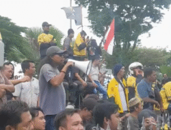 Ribuan Mitra Maxim Demo di Samarinda