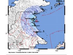 BMKG Pastikan Gempa 4,8 SR Guncang Tarakan Tak Berpotensi Tsunami