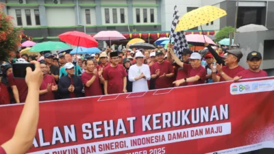 Jalan Sehat Kerukunan Kemenag Kaltim Jadi Ajang Perkuat Toleransi dan Persaudaraan Umat Beragama