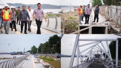 Teras Samarinda Tahap 2 Hampir Rampung, Andi Harun Pastikan Proyek Sesuai Target dan Regulasi